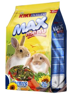 KIKI MAX MENU CONEJOS ENANOS 2 Kg.